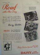 Daisy Rifle And Buzz Barton Ad 1932