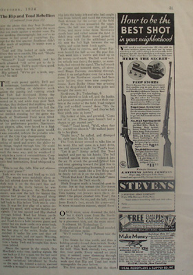 Stevens Rifle How to Be Best Shot Ad 1934