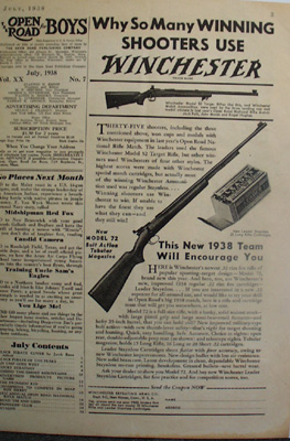 Winchester Why Shooters Use Winchester Ad 1938