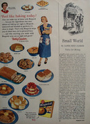 Bisquick Feel Like Baking Today Ad 1954