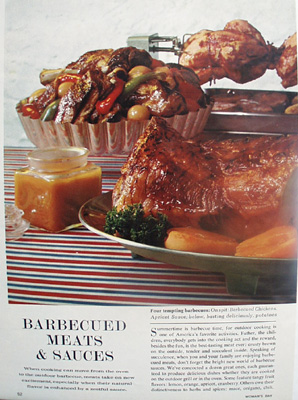 Barbecued Meats And Sauces Article 1964