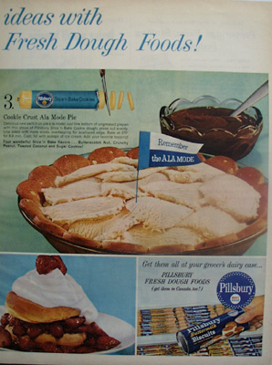 Pillsbury Four Cool And Quick Ad 1959