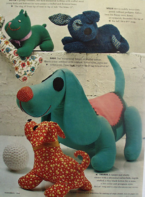 Toy Dogs Designed By Joan Russell Article 1964