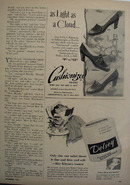 Cushionized Shoes Light As Cloud Ad 1953