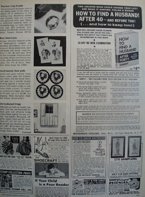 Gift Shopping By Mail Ring of Jade Ad 1966