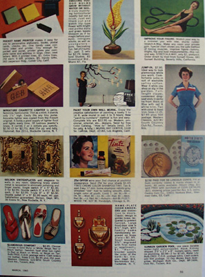 Order By Mail Voo Doo Bulbs Ad 1963