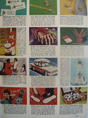 Shopping Gifts Taffeta Labels Ad 1964