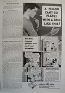Fleishmanns Clears Petes Skin Ad 1935