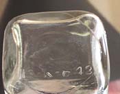 Square Unmarked Half Pint Canning Jar