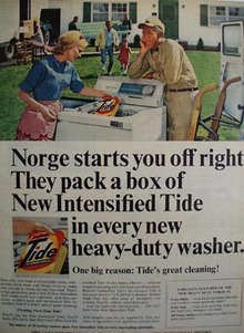 Norge Washer And Tide Ad 1966