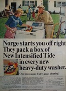 Norge Washer And Tide Ad 1966