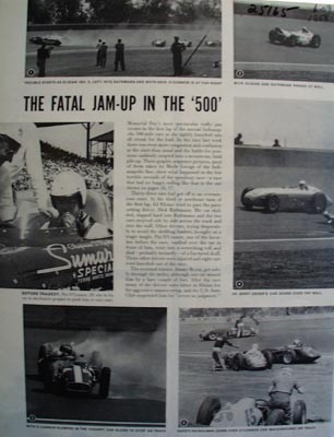 Fatal Jam Up in the 500 Ad 1958