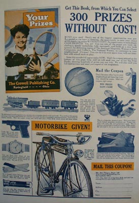 Crowell Pub Co Prizes Without Costs Ad 1933