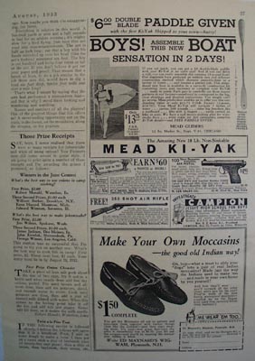 Mead Ki Yak Assemble This Boat Ad 1933