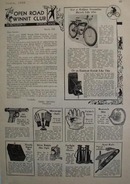 Open Road Subscription Prizes Bicycle Ad 1936