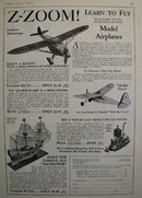 Open Road Model Airplanes Ad 1938