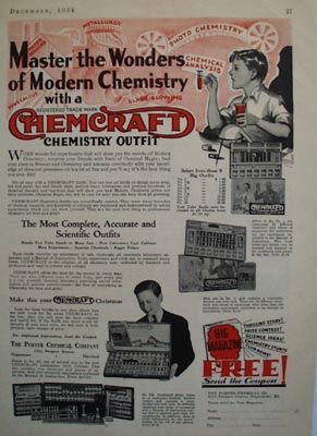 Porter Chemical Master The Wonders Ad 1934
