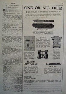 Winnit Club One or All Free Ad 1936