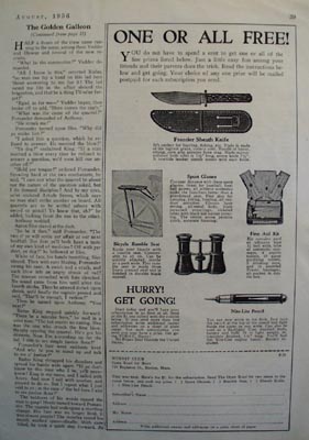 Winnit Club One or All Free Ad 1936