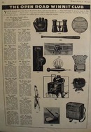 Winnit Club Ten Prizes Shown Ad 1939