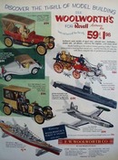 F.W.Woolworth 75th Anniversary Ad 1954