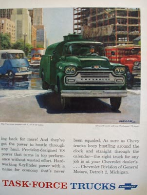 GMC Truck And American Trucking Industry Ad 1958