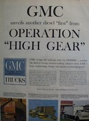 GMC Operation High Gear Ad 1959
