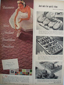 Masland Carpet And Ballerina Ad 1951