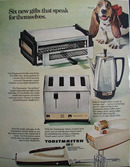 Toastmaster Six New Gifts Ad 1967