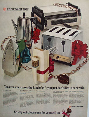Toastmaster Christmas Ad 1968