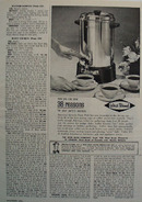 West Bend Party Perk 36 Reasons Ad 1964