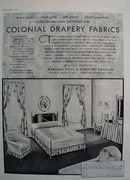 Colonial Drapery Products From Marshall Field Ad 1931