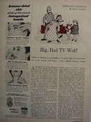 Big Bad TV Wolf Article By Jack Cluett 1954