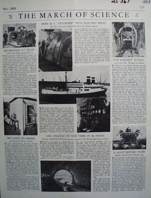 March of Science Article 1928