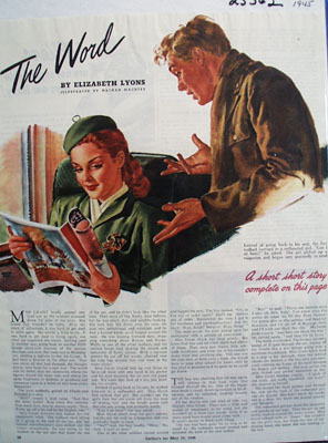 The Word by Elizabeth Lyons Article 1945