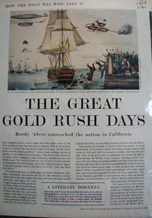 Great Gold Rush Days Article And Pictures 1959