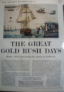 Great Gold Rush Days Article And Pictures 1959