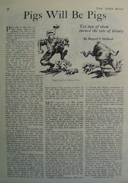 Pigs Will Be Pigs Article 1932