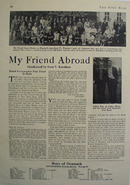 My Friend Abroad Article 1933