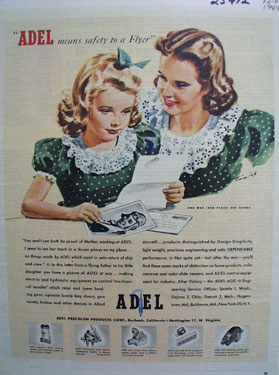 Adel Precision Means Safety Ad 1944
