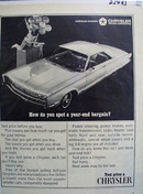 Chrysler Year End Bargain Ad 1966
