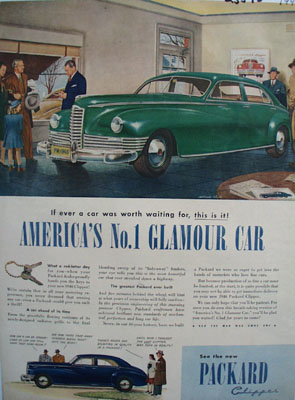 Packard Clipper Worth Waiting For Ad 1946
