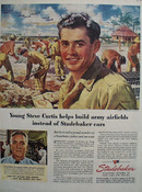 Studebaker And Stephen A Curtis Ad 1945