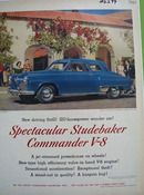 Studebaker Commander V8 Spectacular Ad 1951