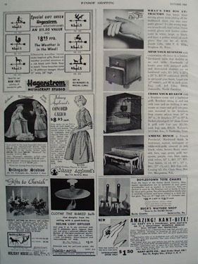 Shop By Mail Bucks Wayside Shop Ad 1960