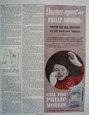 Philip Morris Doctors Report On Philip Morris Ad 1943