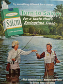 Salem Man And Woman In Lake Ad 1965