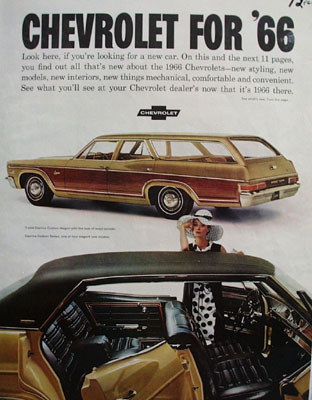 Chevrolet For 1966 Ad