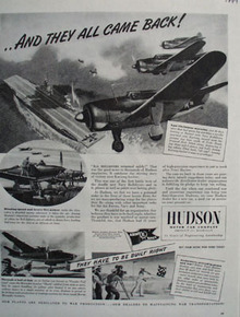 Hudson They All Came Back Ad 1944