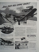 Hudson They All Came Back Ad 1944